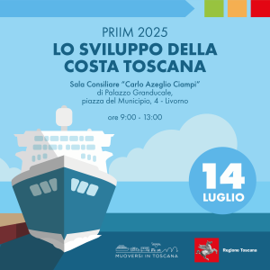 Livorno 14 Luglio 2025 Lo sviluppo della costa Toscana – Priim